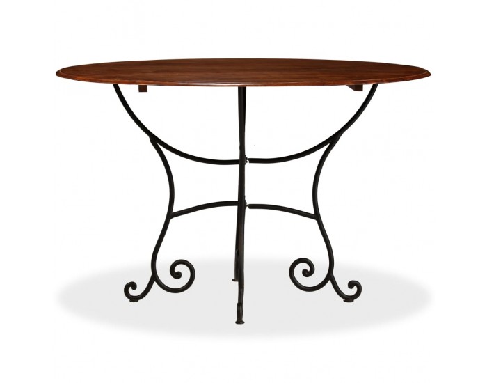 Sonata H Трапезна маса, акациево дърво с меден финиш, 120x76 см