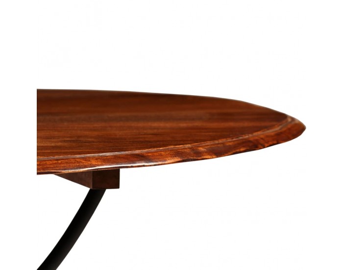 Sonata H Трапезна маса, акациево дърво с меден финиш, 120x76 см