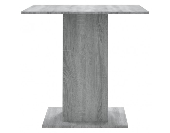 Sonata H Трапезна маса, сив сонома, 80x80x75 см, инженерно дърво