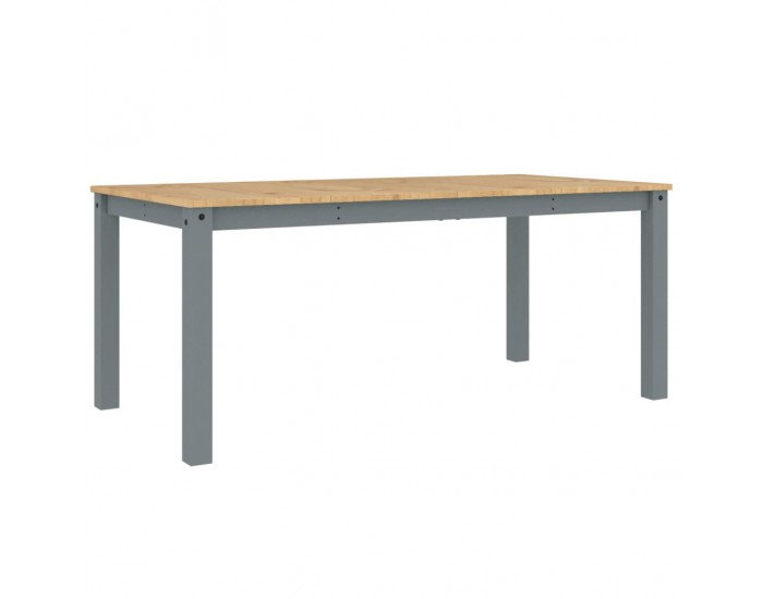 Sonata H Трапезна маса Panama сива 180x90x75 см бор масив
