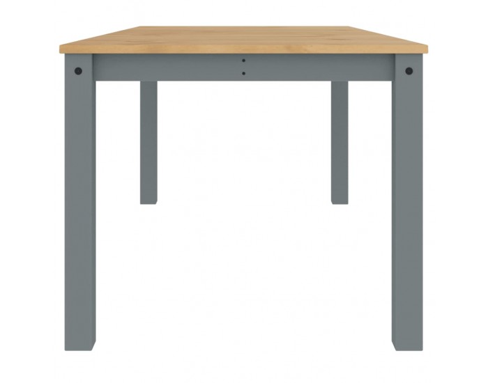 Sonata H Трапезна маса Panama сива 180x90x75 см бор масив