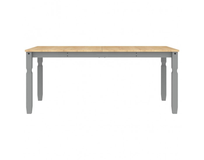 Sonata H Тоалетка Corona, сива, 180x90x75 см, бор масив