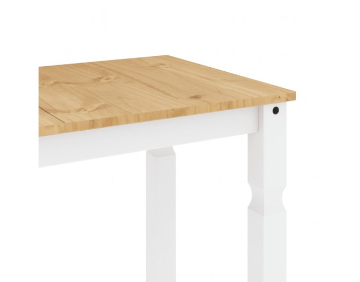 Sonata H Тоалетка Corona, бяла, 112x60x75 см, бор масив