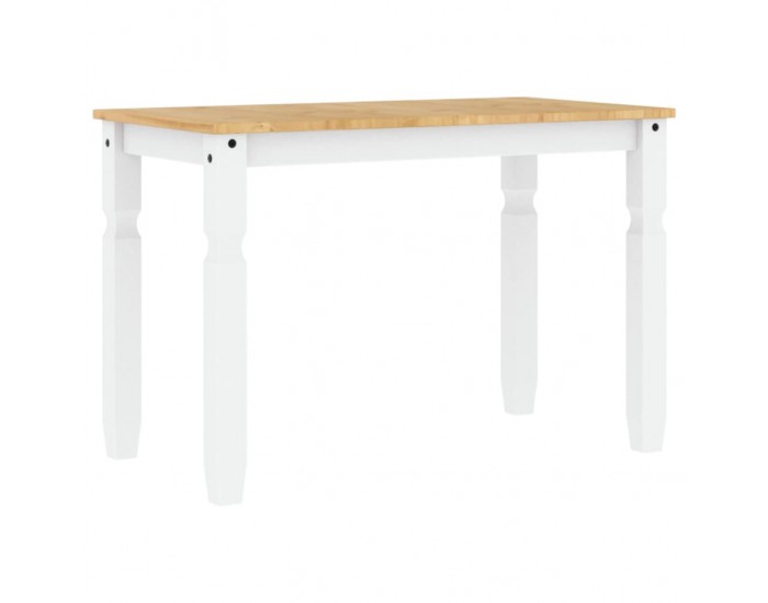 Sonata H Тоалетка Corona, бяла, 112x60x75 см, бор масив