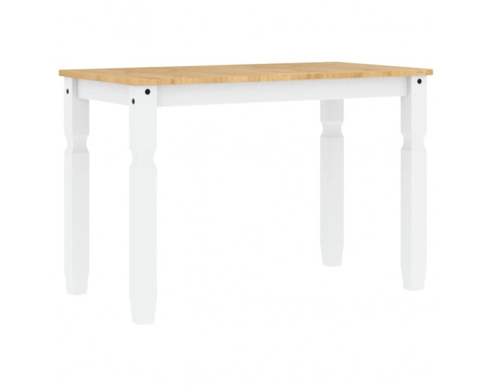 Sonata H Тоалетка Corona, бяла, 112x60x75 см, бор масив