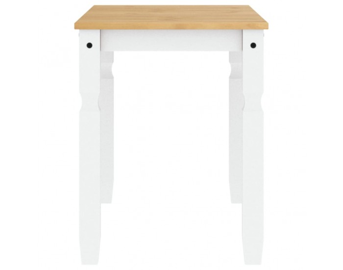 Sonata H Тоалетка Corona, бяла, 112x60x75 см, бор масив