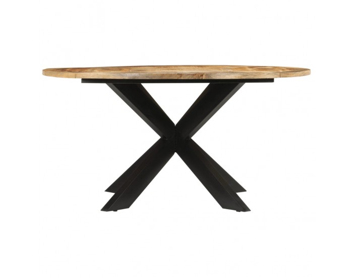 Sonata H Трапезна маса, Ø150x76 cм, грубо мангово дърво масив