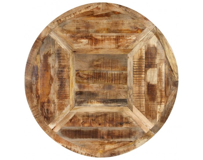 Sonata H Трапезна маса, Ø150x76 cм, грубо мангово дърво масив