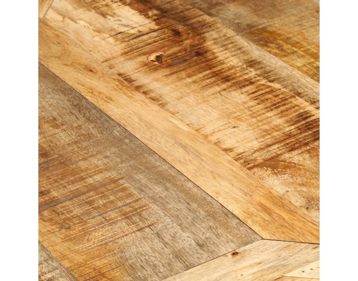 Sonata H Трапезна маса, Ø150x76 cм, грубо мангово дърво масив