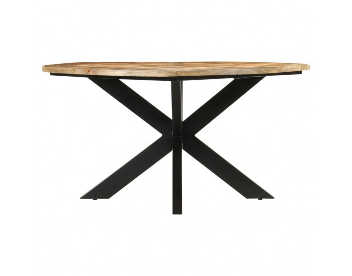 Sonata H Трапезна маса, Ø150x76 cм, грубо мангово дърво масив