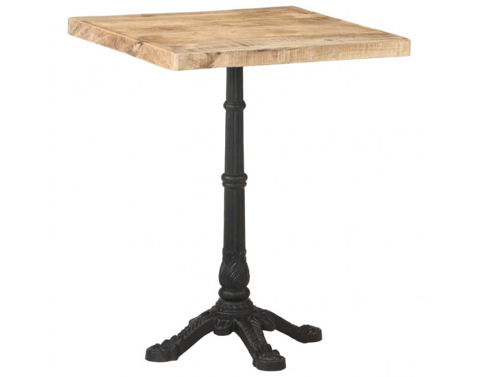 Sonata H Бистро маса, квадратна, 60x60x77 см, грубо мангово дърво