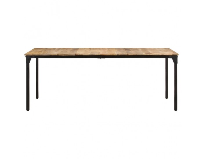 Sonata H Трапезна маса, 200x100x76 cм, грубо мангово дърво