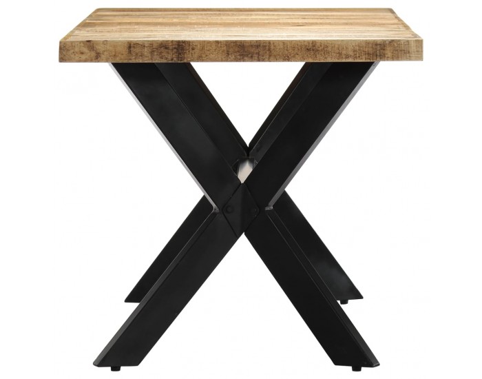 Sonata H Трапезна маса, 140x70x75 cм, грубо мангово дърво масив