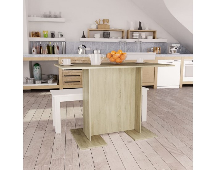 Sonata H Трапезна маса, дъб сонома, 110x60x75 см, инженерно дърво