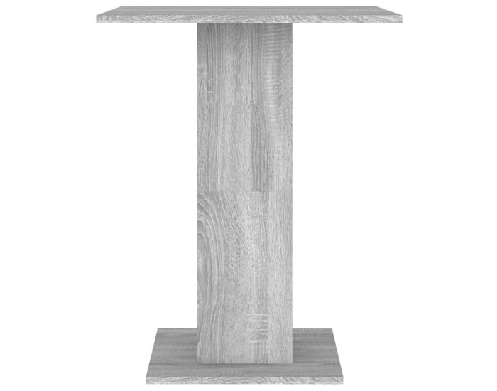 Sonata H Бистро маса, сив сонома, 60x60x75 см, инженерна дървесина
