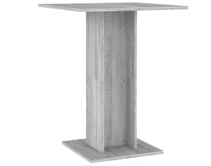 Sonata H Бистро маса, сив сонома, 60x60x75 см, инженерна дървесина