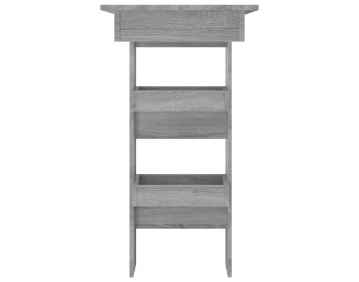 Sonata H Стенна сив сонома 102x45x103,5 см, инженерно дърво