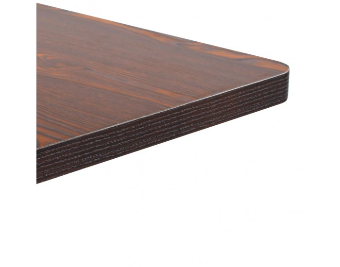 Sonata H Бистро маса, тъмнокафява, 50x50 см, МДФ