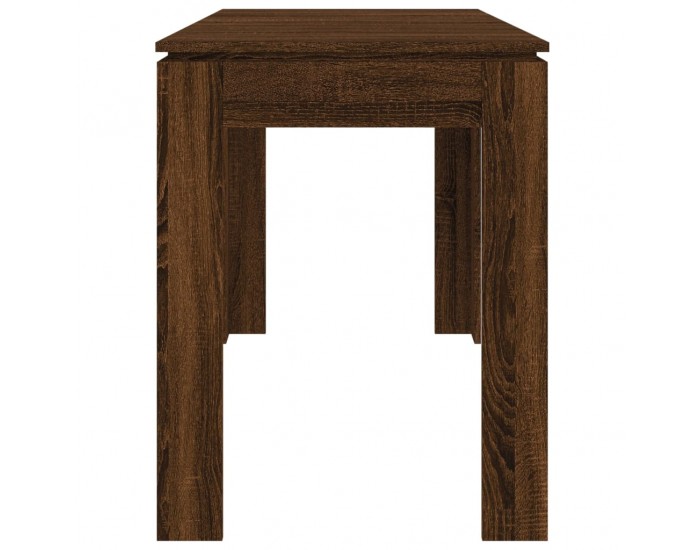 Sonata H Трапезна маса, кафяв дъб, 120x60x76 см, инженерно дърво