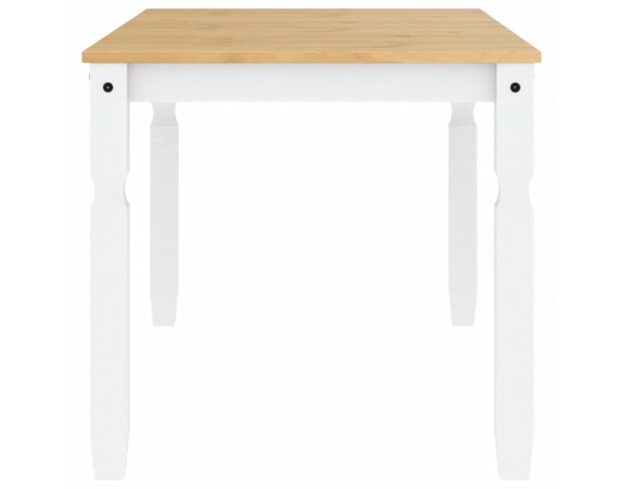 Sonata H Тоалетка Corona, бяла, 160x80x75 см, бор масив