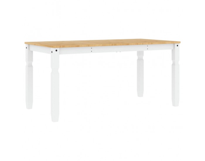 Sonata H Тоалетка Corona, бяла, 160x80x75 см, бор масив