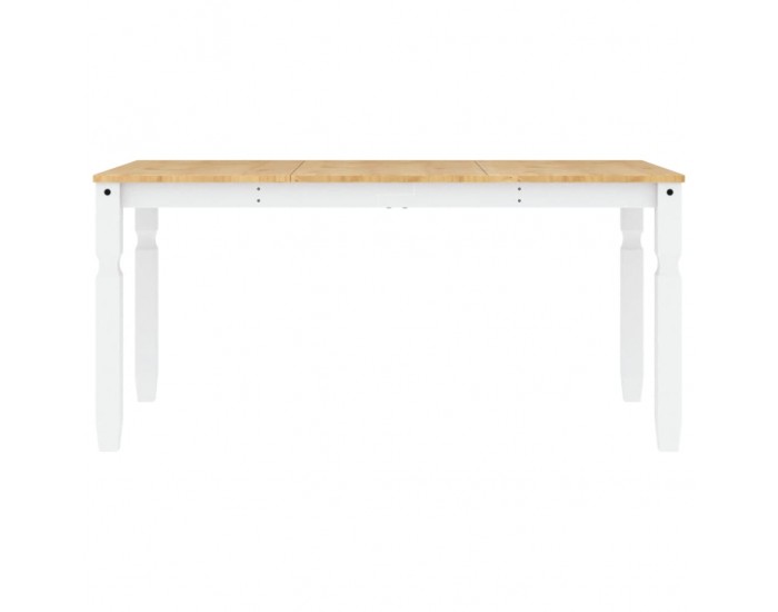 Sonata H Тоалетка Corona, бяла, 160x80x75 см, бор масив