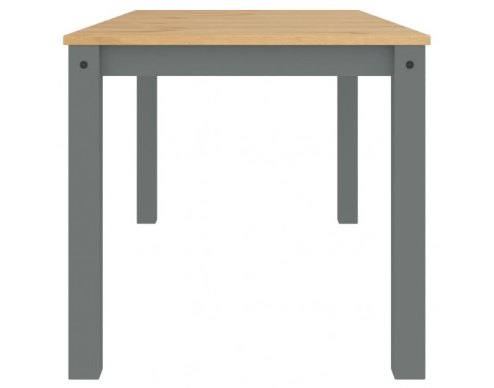 Sonata H Трапезна маса Panama сива 160x80x75 см бор масив
