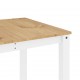 Sonata H Трапезна маса Panama бяла 180x90x75 см бор масив