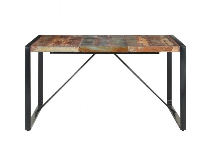 Sonata H Трапезна маса, 140x140x75 cм, регенерирано дърво масив