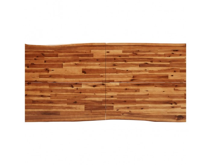 Sonata H Трапезна маса с жив ръб 180x90x75 см масивна акация