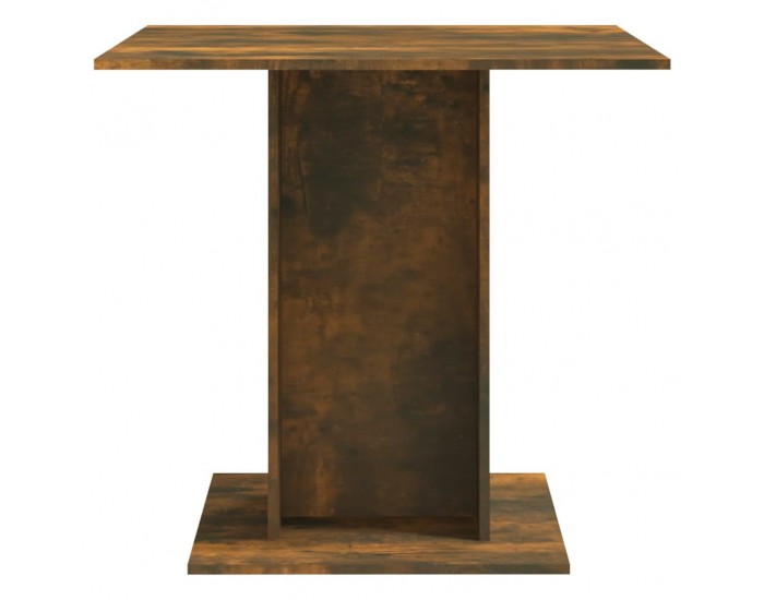 Sonata H Трапезна маса, опушен дъб, 80x80x75 см, инженерно дърво