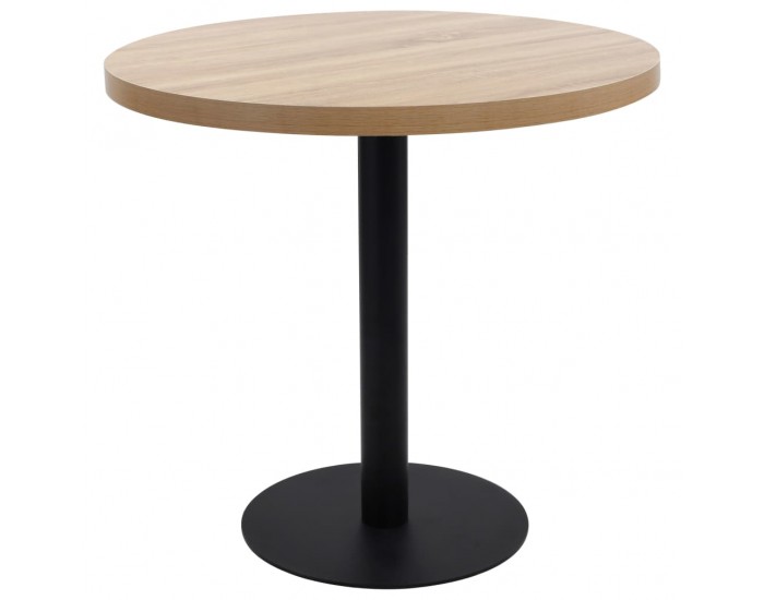 Sonata H Бистро маса, светлокафява, 80 см, МДФ