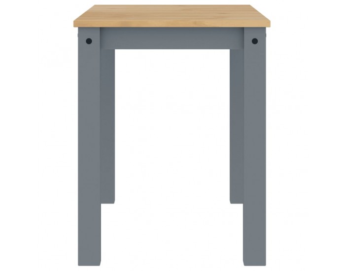 Sonata H Трапезна маса Panama сива 117x60x75 см бор масив