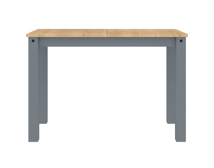 Sonata H Трапезна маса Panama сива 117x60x75 см бор масив