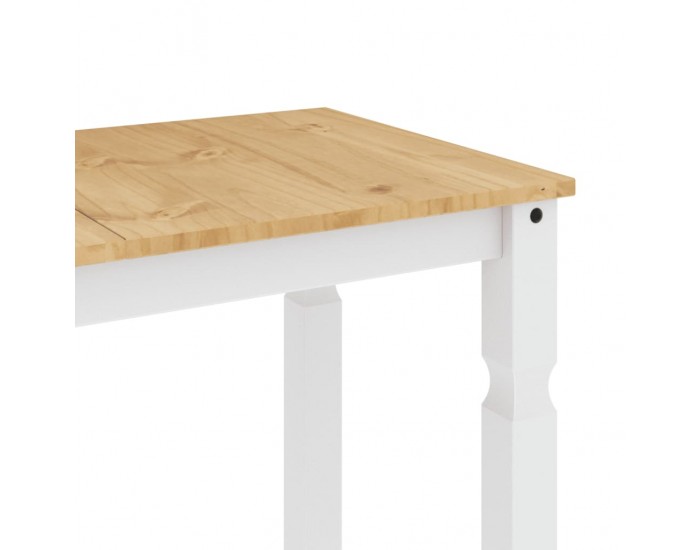 Sonata H Тоалетка Corona, бяла, 180x90x75 см, бор масив