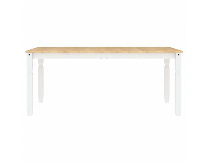 Sonata H Тоалетка Corona, бяла, 180x90x75 см, бор масив