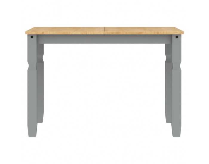 Sonata H Тоалетка Corona, сива, 112x60x75 см, бор масив