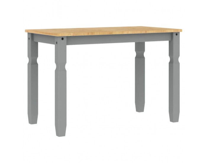 Sonata H Тоалетка Corona, сива, 112x60x75 см, бор масив