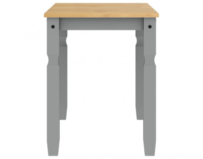 Sonata H Тоалетка Corona, сива, 112x60x75 см, бор масив