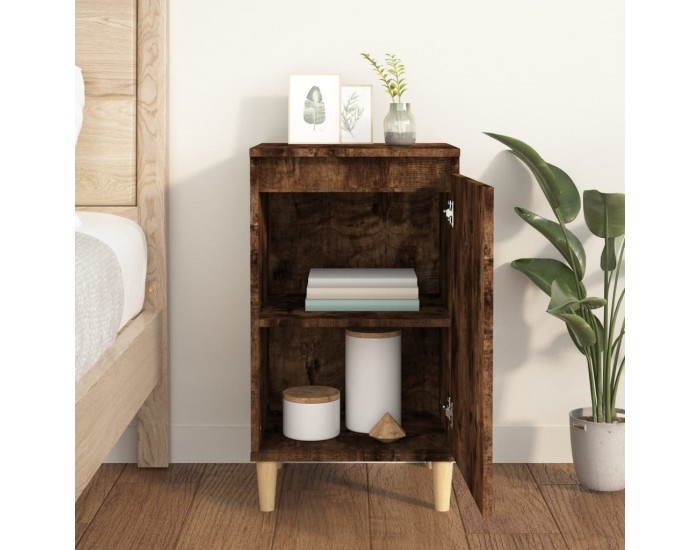 Sonata H Нощно шкафче, опушен дъб, 40x35x70 см, инженерно дърво