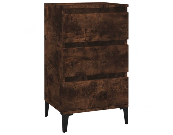 Sonata H Нощно шкафче, опушен дъб, 40x35x70 см, инженерно дърво