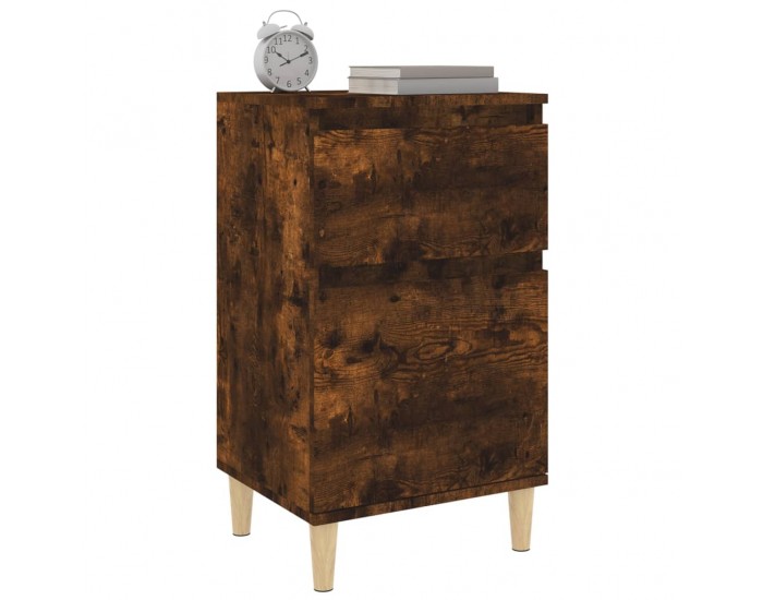 Sonata H Нощни шкафчета, 2 бр, опушен дъб, 40x35x70 см