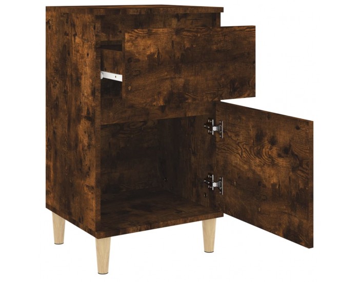 Sonata H Нощни шкафчета, 2 бр, опушен дъб, 40x35x70 см