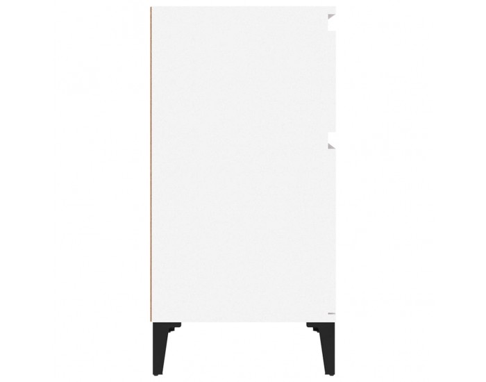 Sonata H Нощно шкафче, бяло, 40x35x70 см