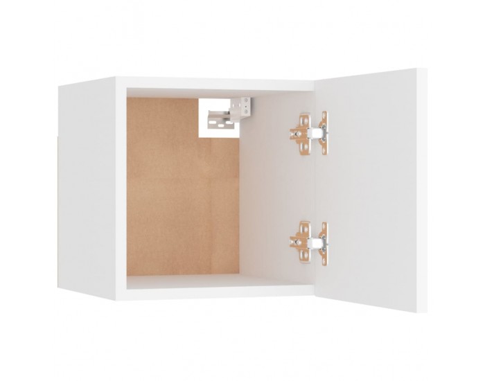 Sonata H Нощно шкафче, бялo, 30,5x30x30 см, инженерно дърво