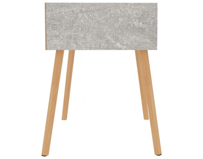 Sonata H Нощно шкафче, бетонно сиво, 40x40x56 см, инженерно дърво