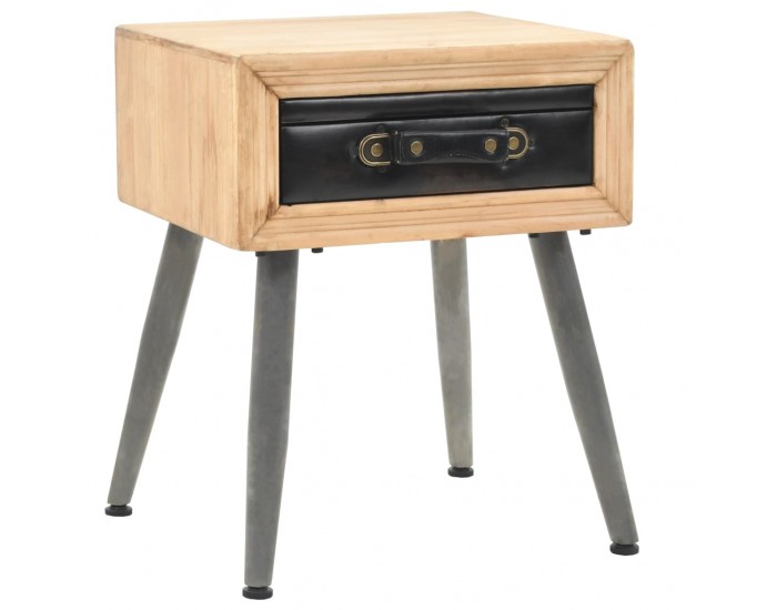 Sonata H Нощно шкафче, чам масив, 43x38x50 см