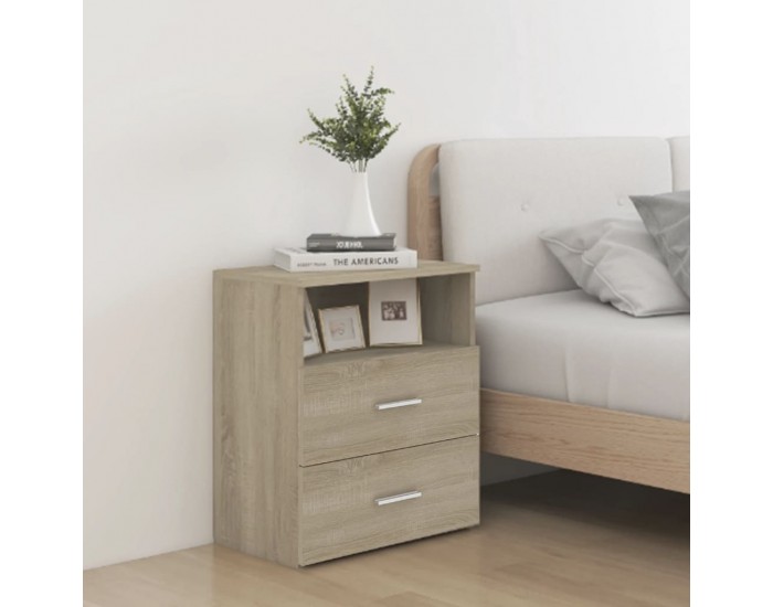 Sonata H Нощно шкафче, дъб сонома, 50x32x60 см