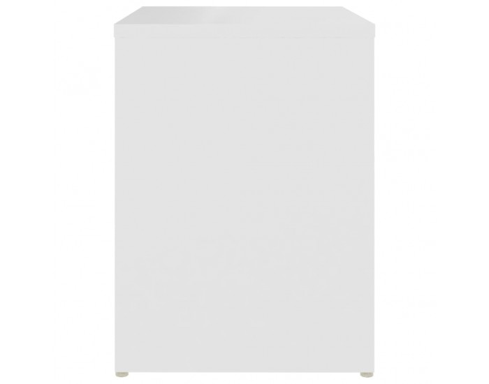 Sonata H Нощно шкафче, бяло, 40x30x40 см, инженерно дърво