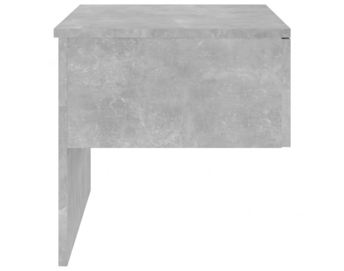 Sonata H Нощно шкафче за стенен монтаж, бетонно сиво